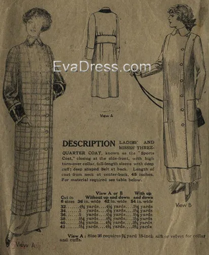 1912 Coat C10-7352