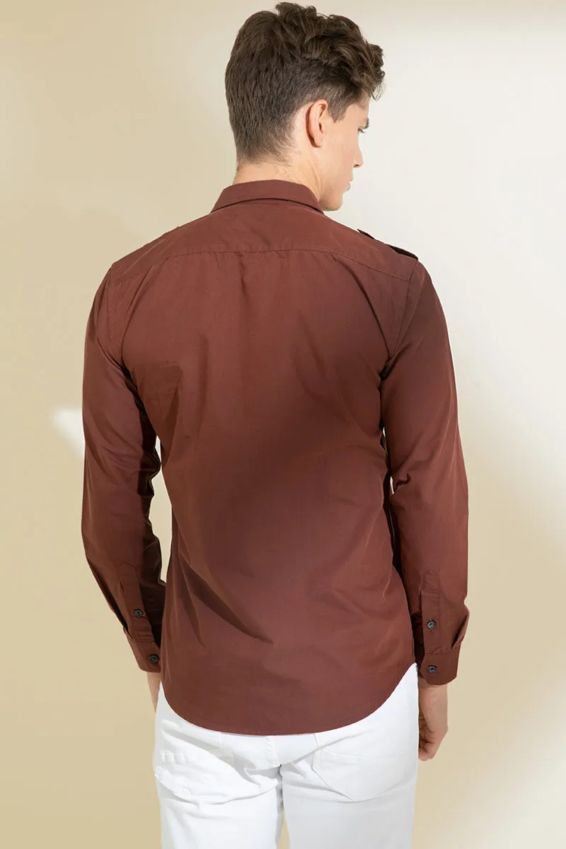 Adroit Maroon Shirt