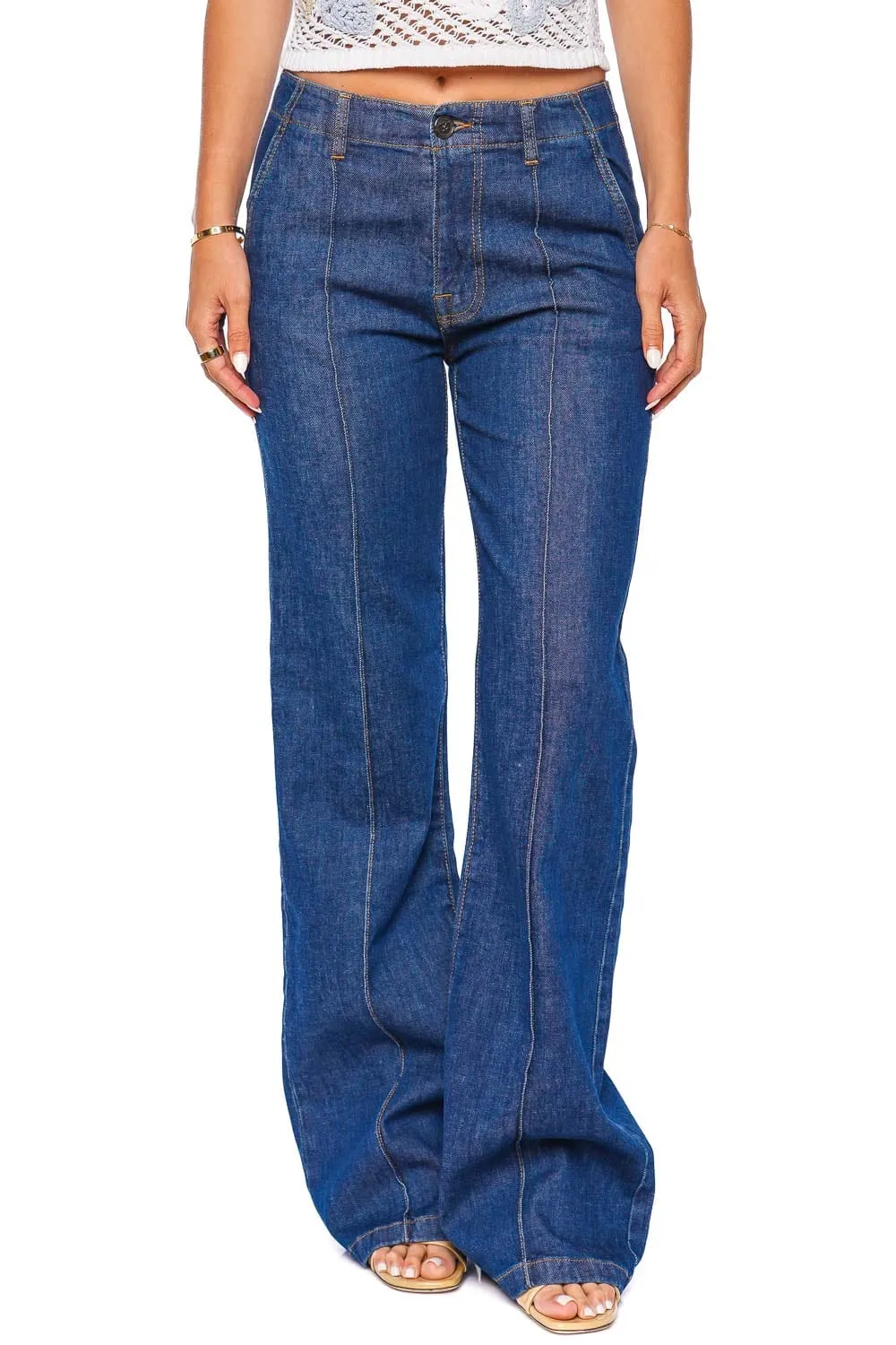 Ansel Imperial High Rise Flare Jeans