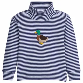 Applique Turtleneck - Mallard