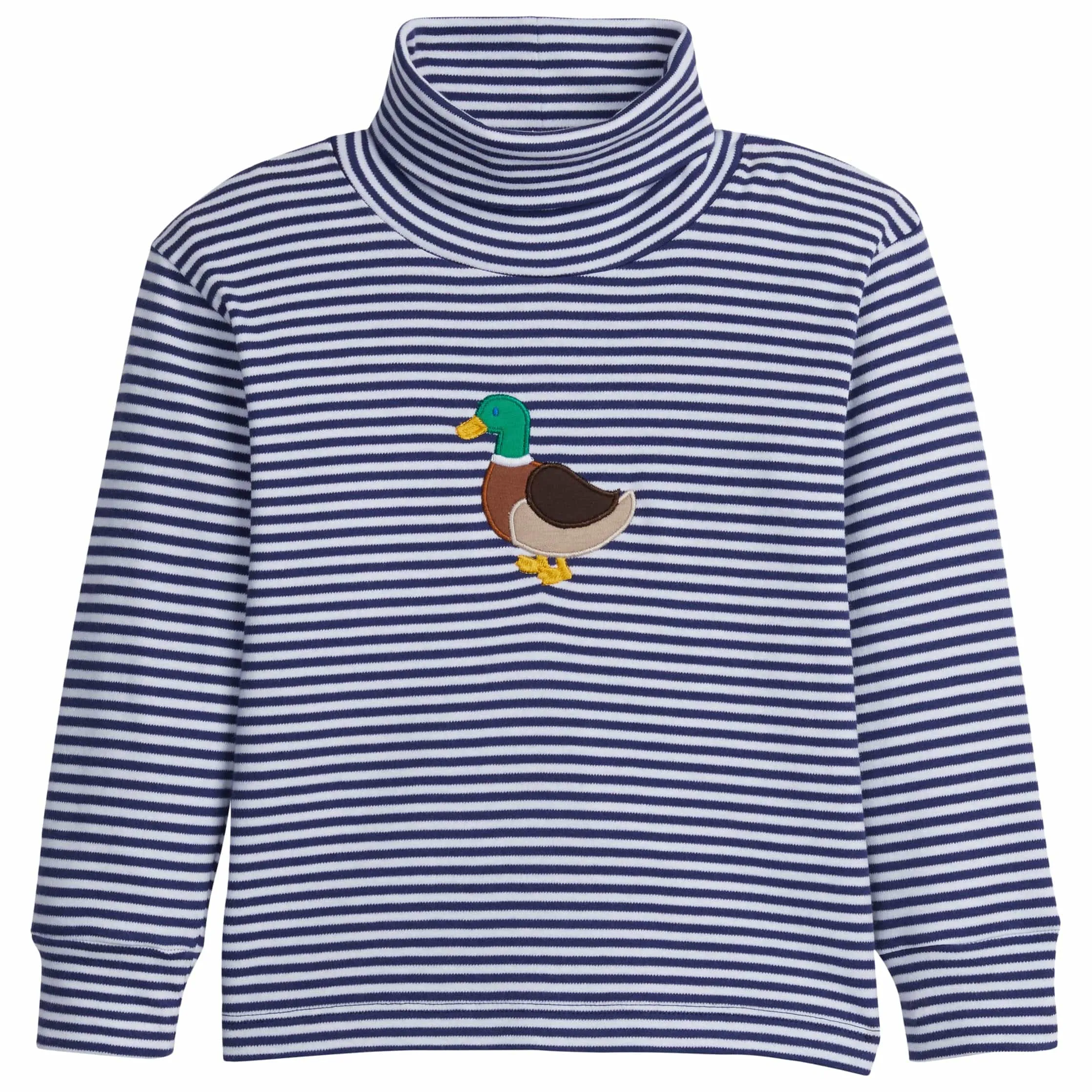 Applique Turtleneck - Mallard