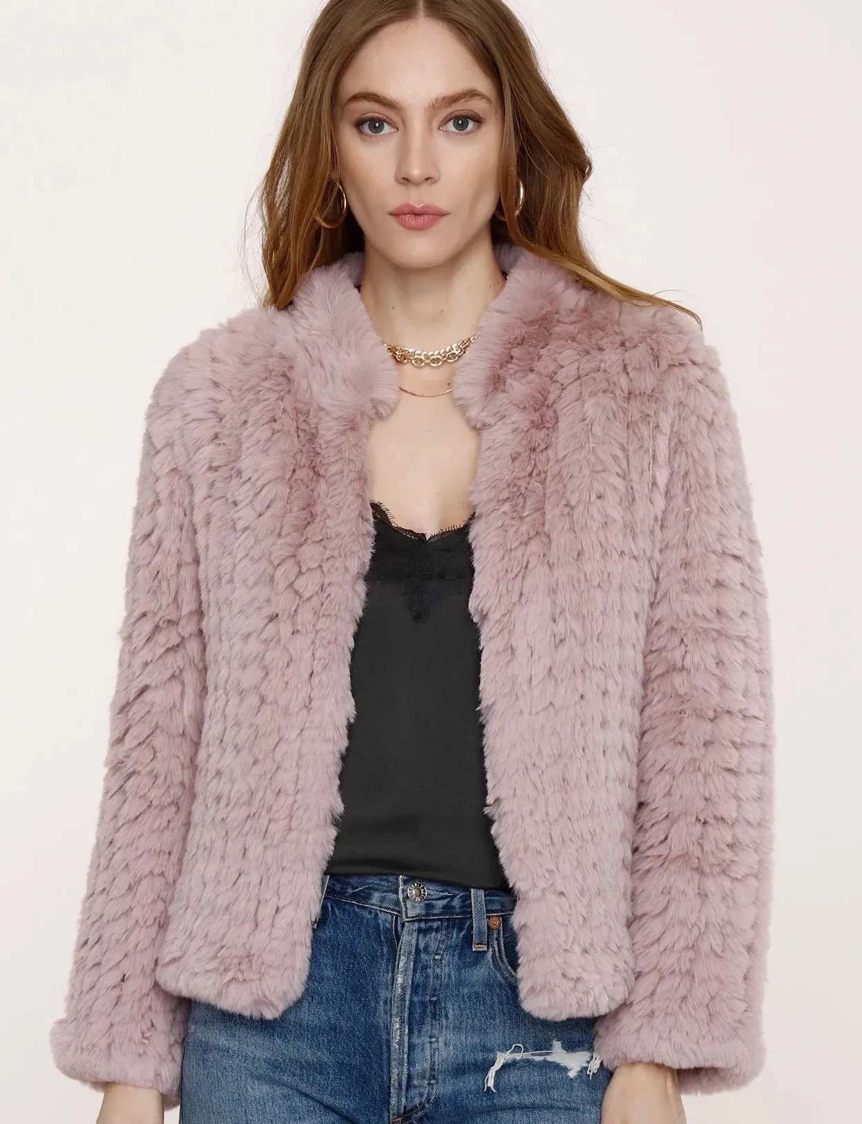 Aria Boudoir Faux Fur Jacket