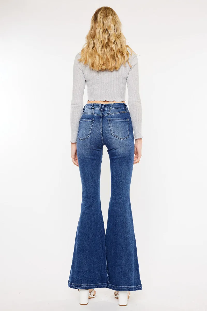 Arizona High Rise Super Flare Jeans