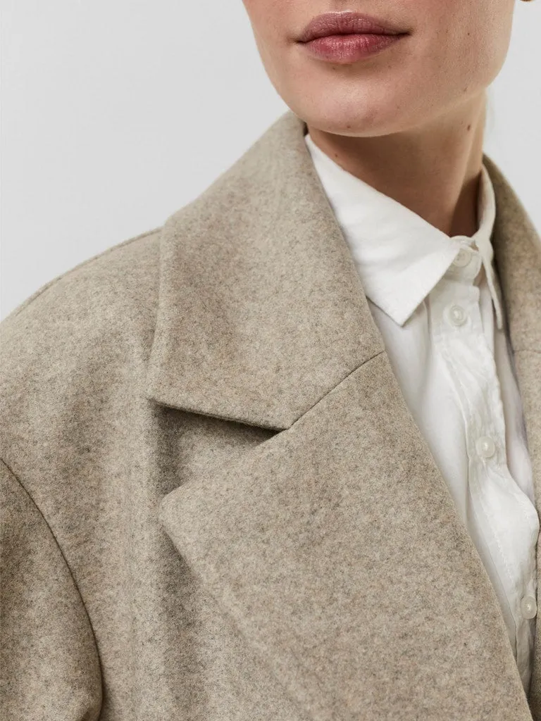 Audrey Lapel Coat