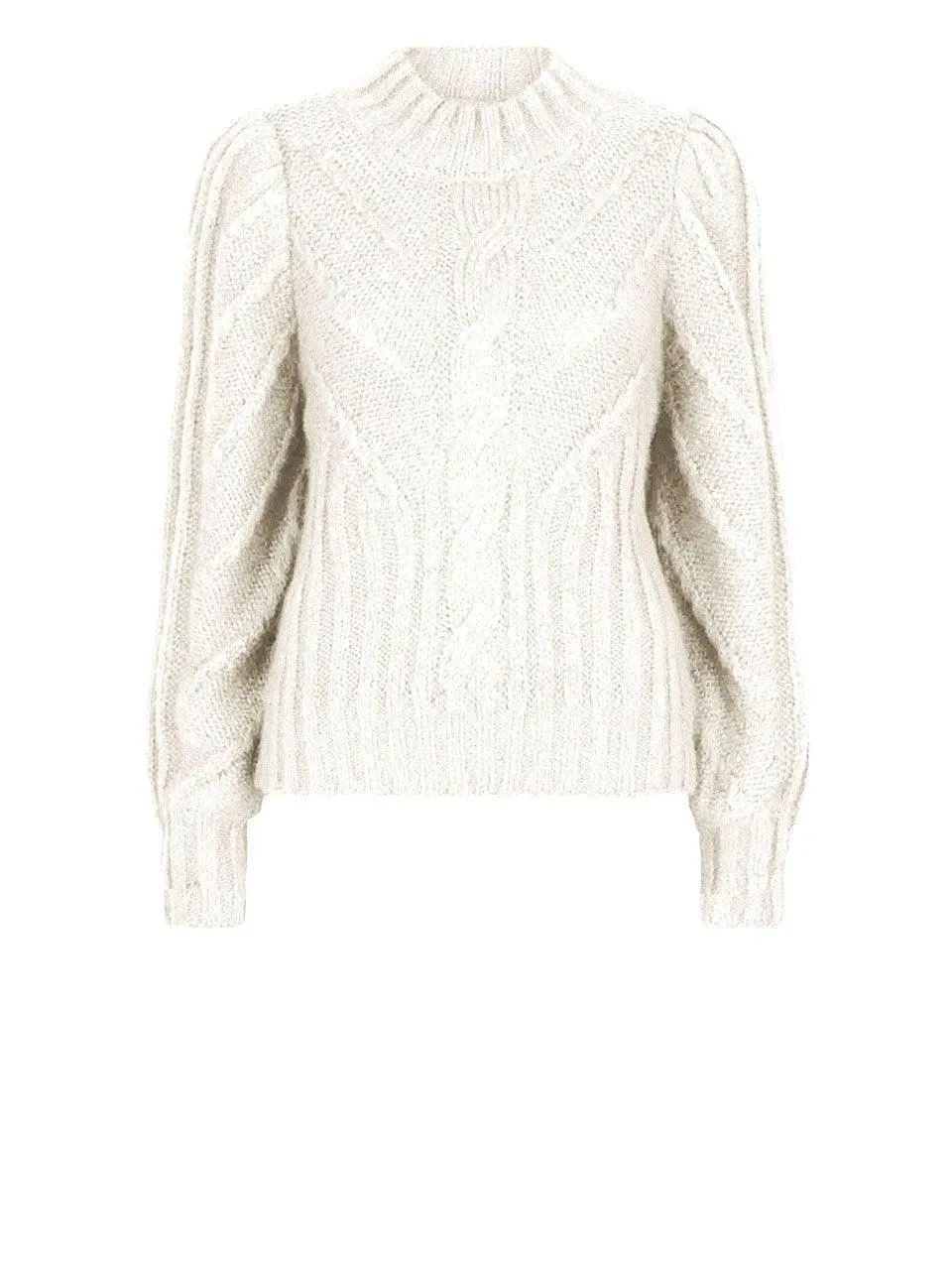 Azalee Turtleneck Sweater Butter Cream