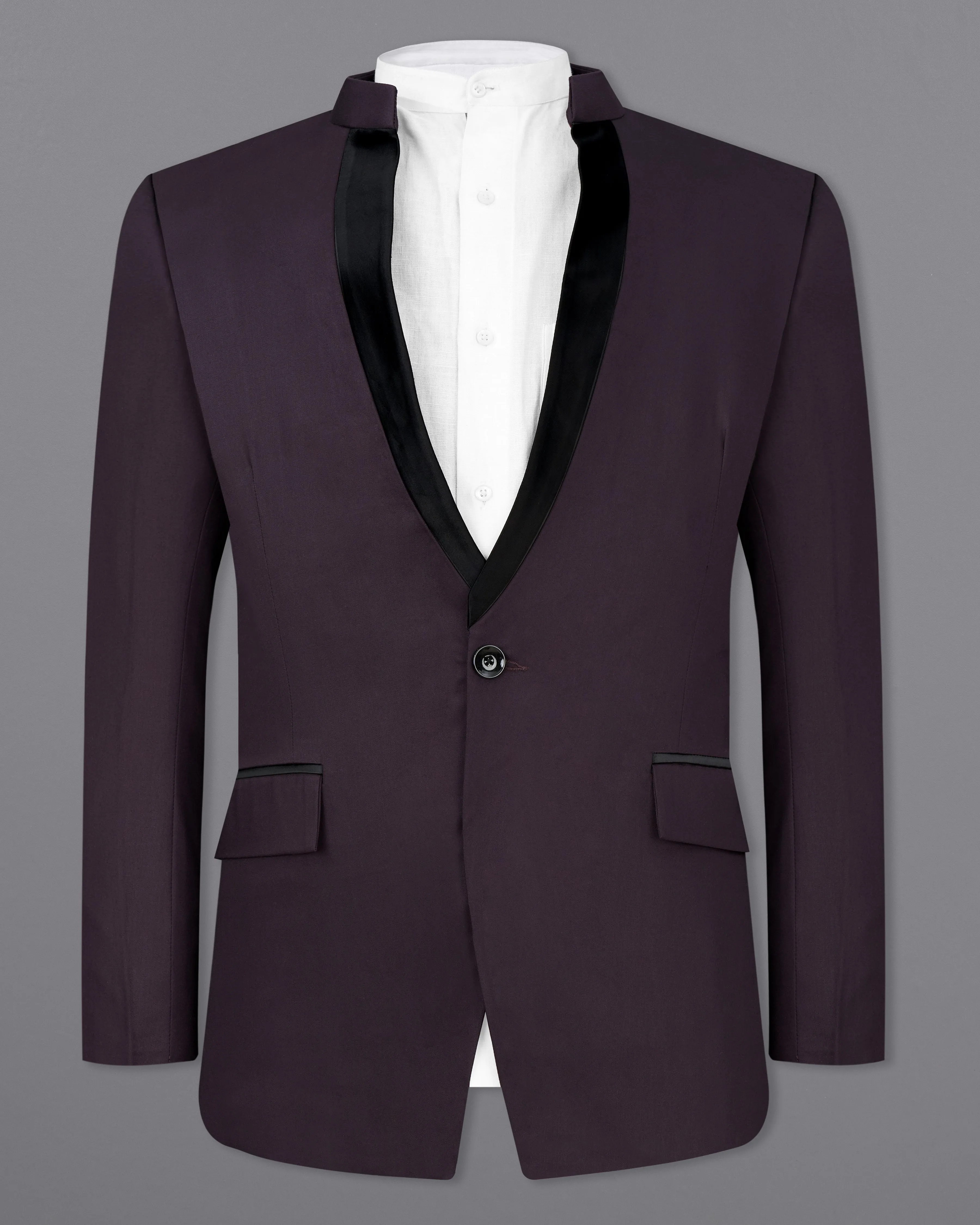 Bastille Maroon Designer Blazer