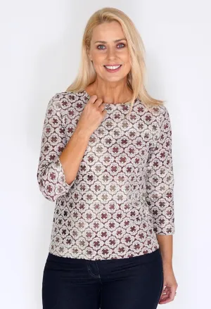 Bicalla Lace Textured Top