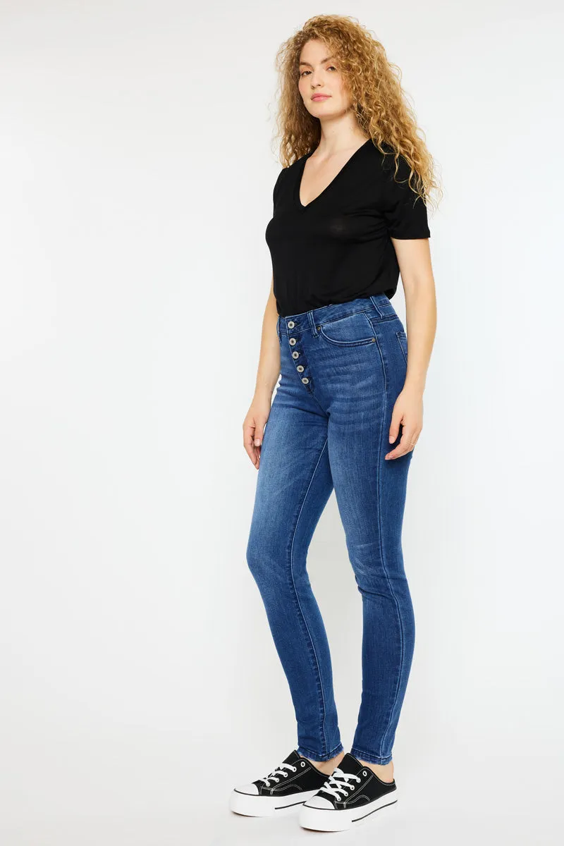 Candice High Rise Super Skinny Jeans - Curvy