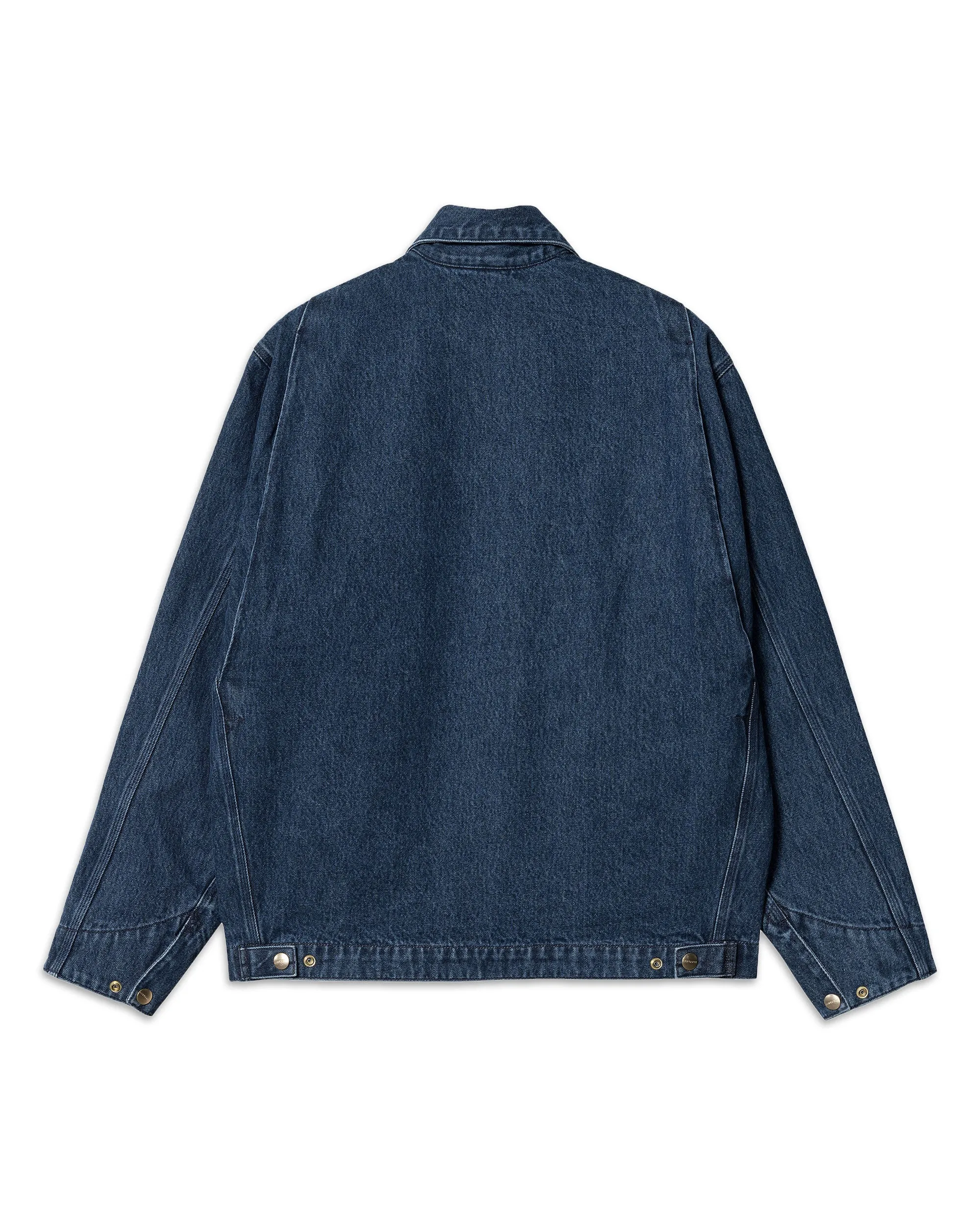 Carhartt Wip Rider Jacket Blue Stone Washed