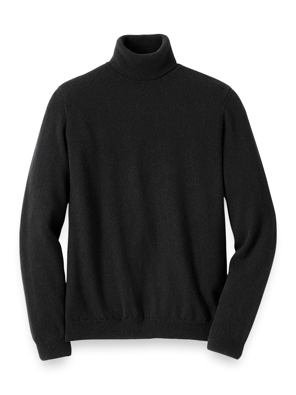 Cashmere Turtleneck Sweater - Black