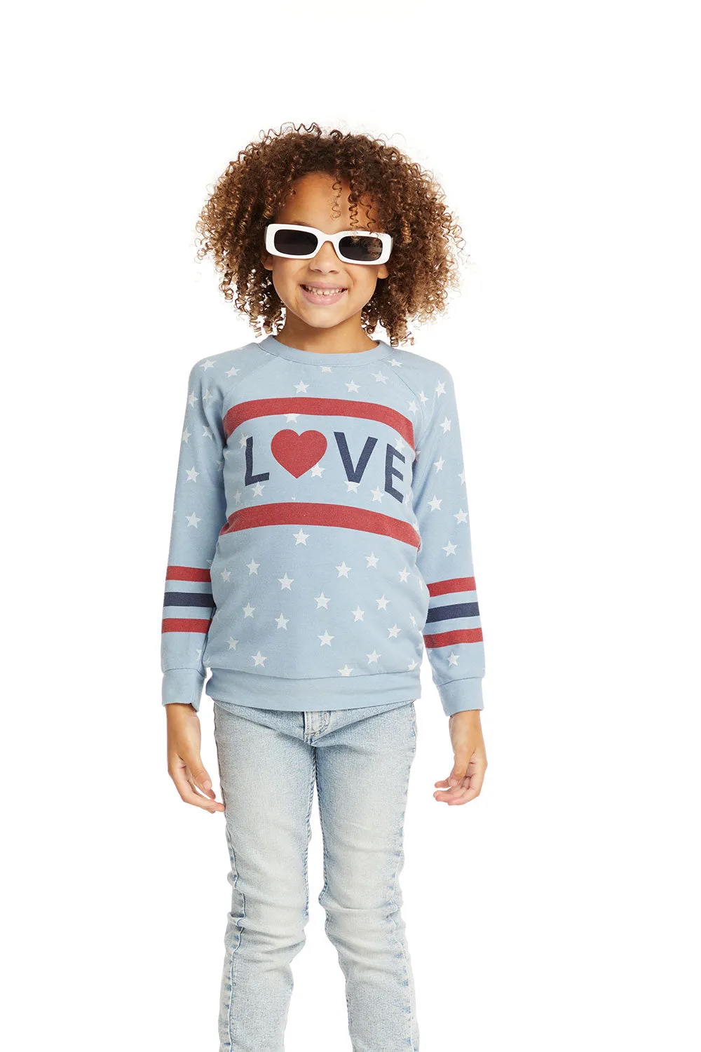 Chaser - Love Stripe Pullover