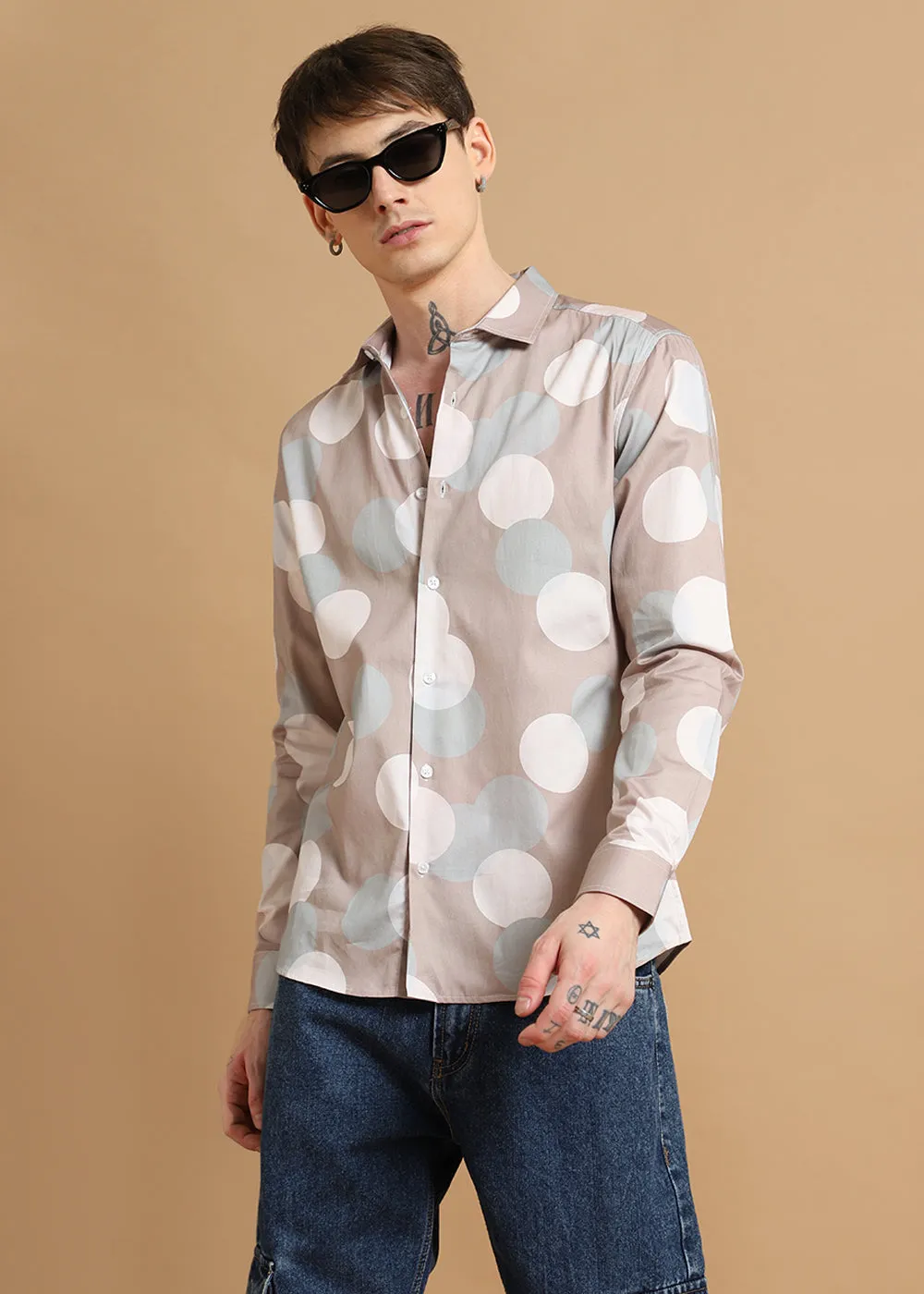 Circle Printed Shirt