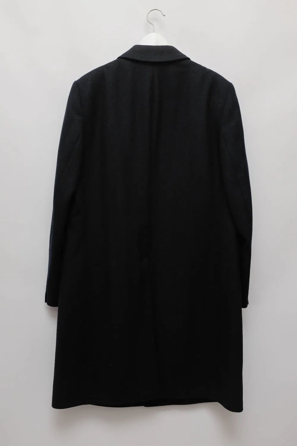 CLEAN NIGHTBLUE PURE WOOL VINTAGE COAT