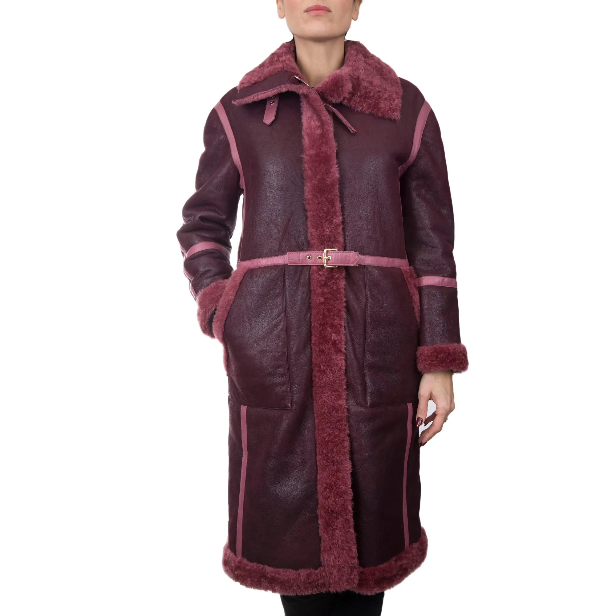 Coat Kansas Burgundy