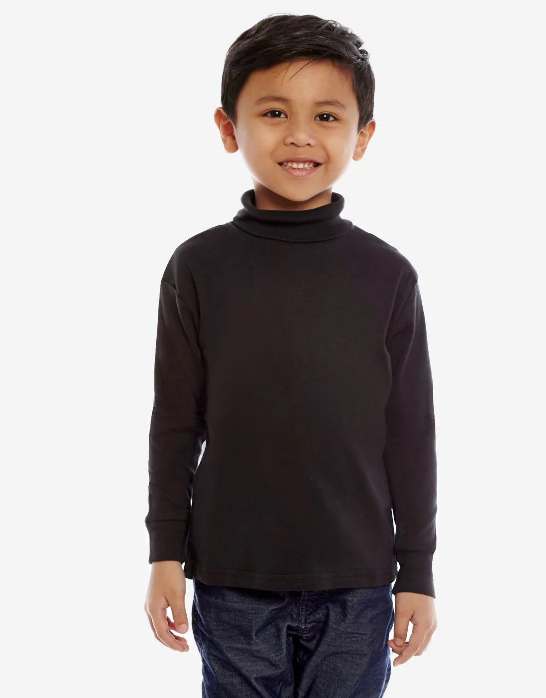 Cotton Neutral Turtleneck Shirts