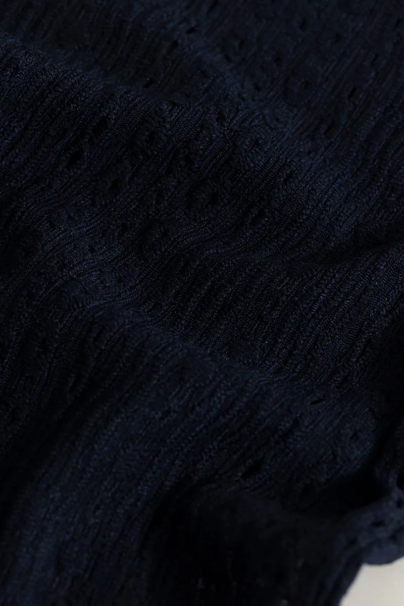 CraftedCanvas Navy Shirt