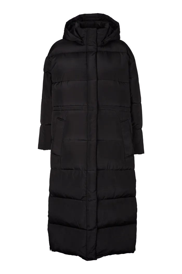 Dagmar Long Coat - Black