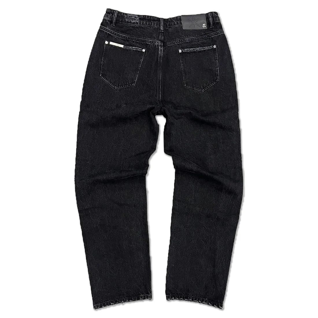 Denim Baggy UNKNOWN Black Zip