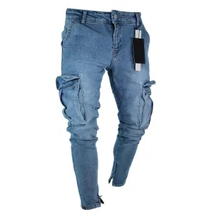 Denim Pocket Pants