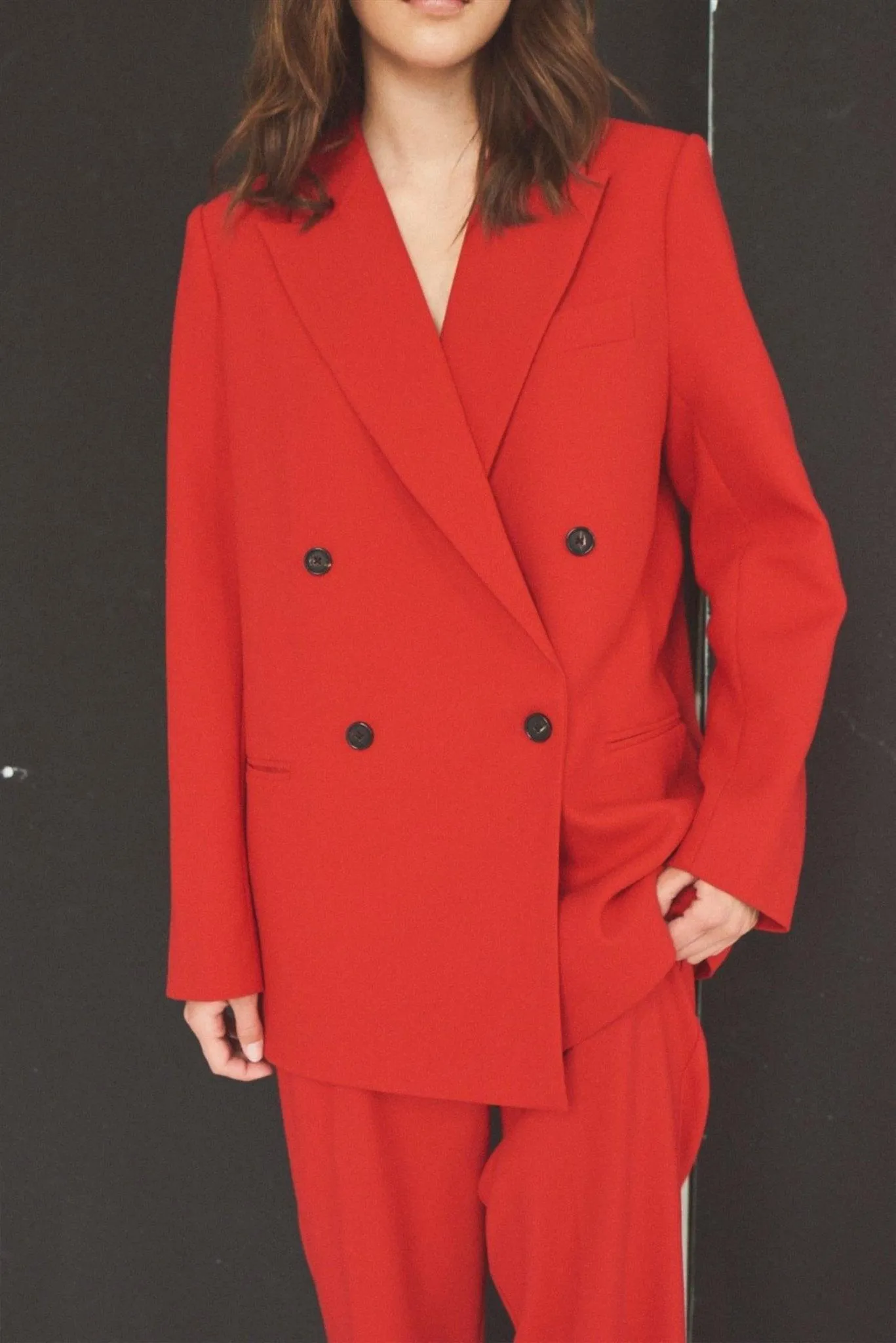 Derby Blazer Scarlet Red