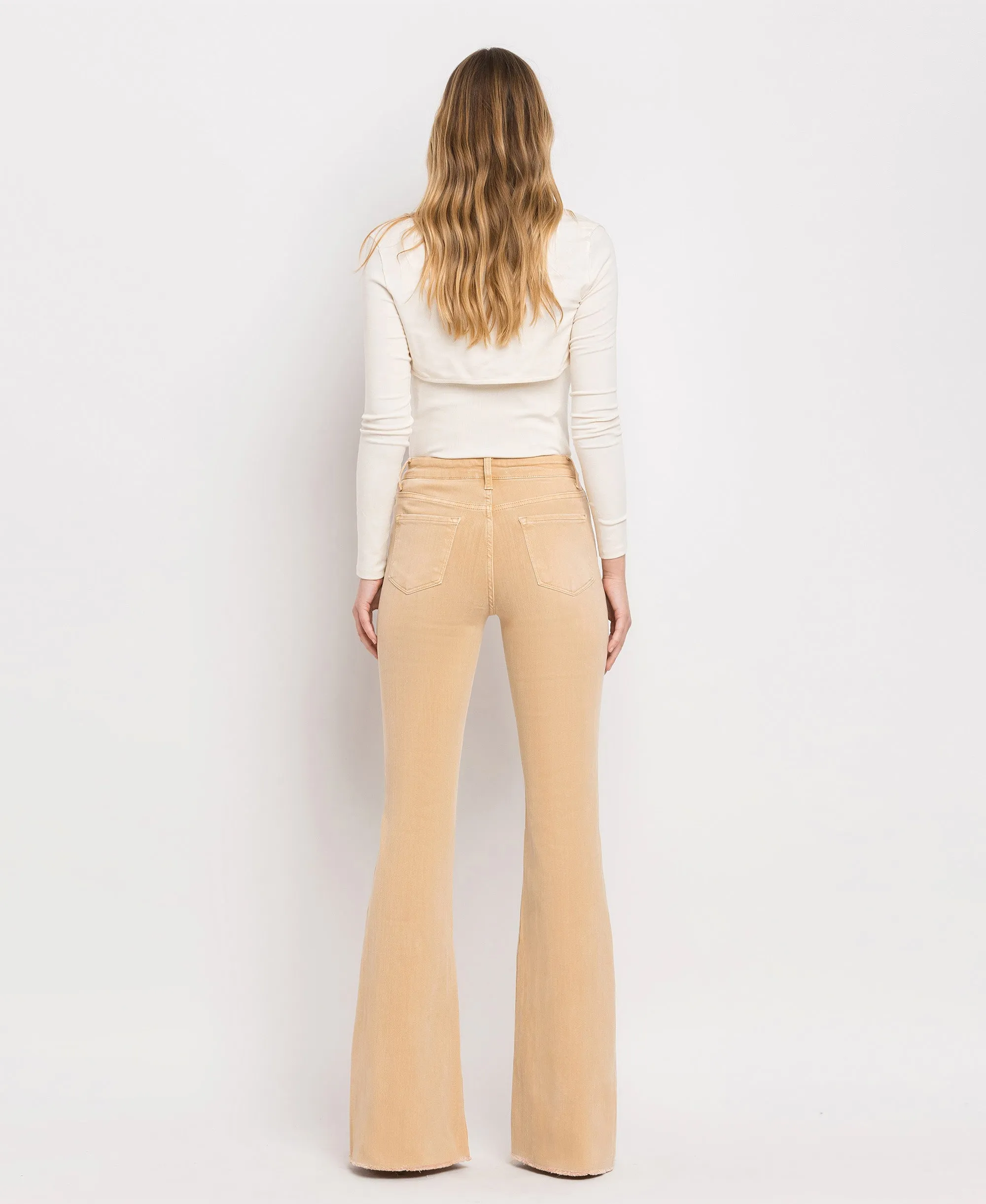 Dew Drop - High Rise Flare Jeans