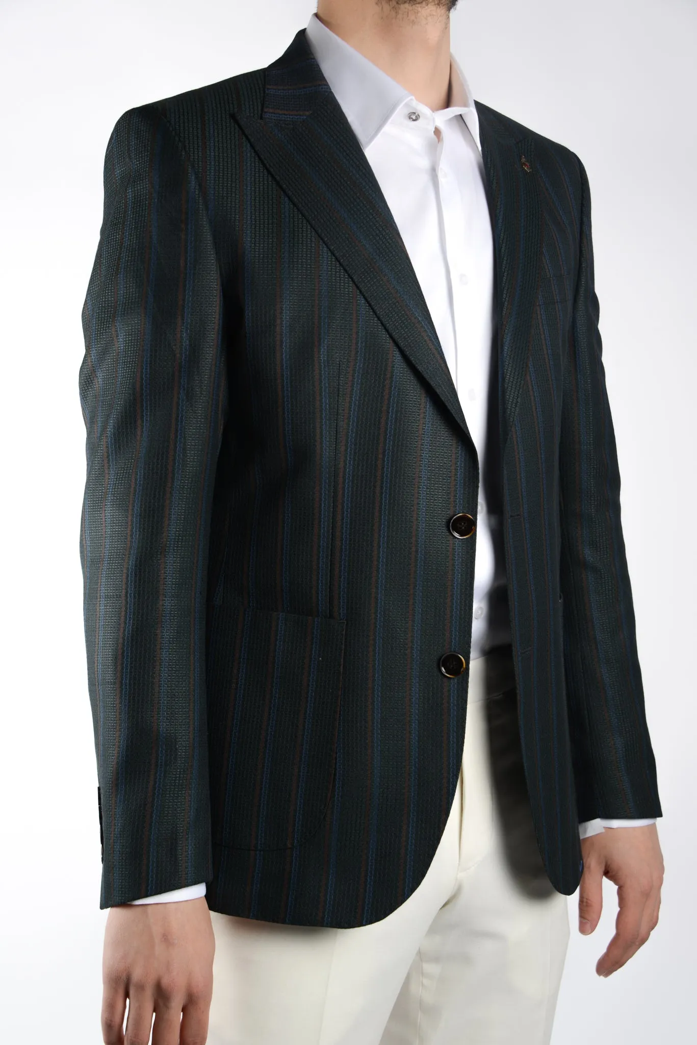 DT Tonal Grid Euro Sport Coat