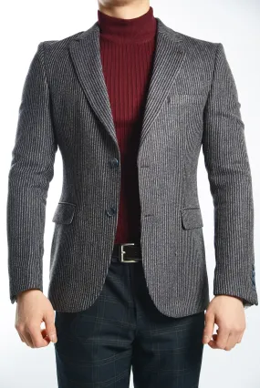 DT Vertical Stripe Euro Sport Coat