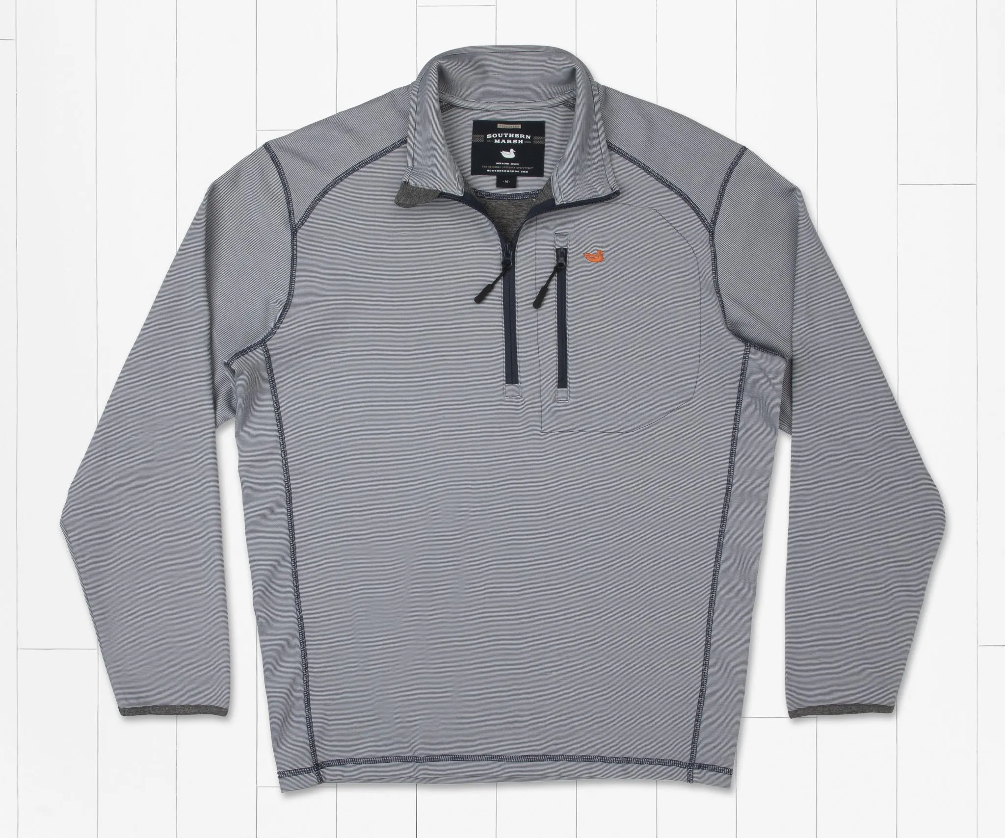 Endzone Stripe Performance Pullover