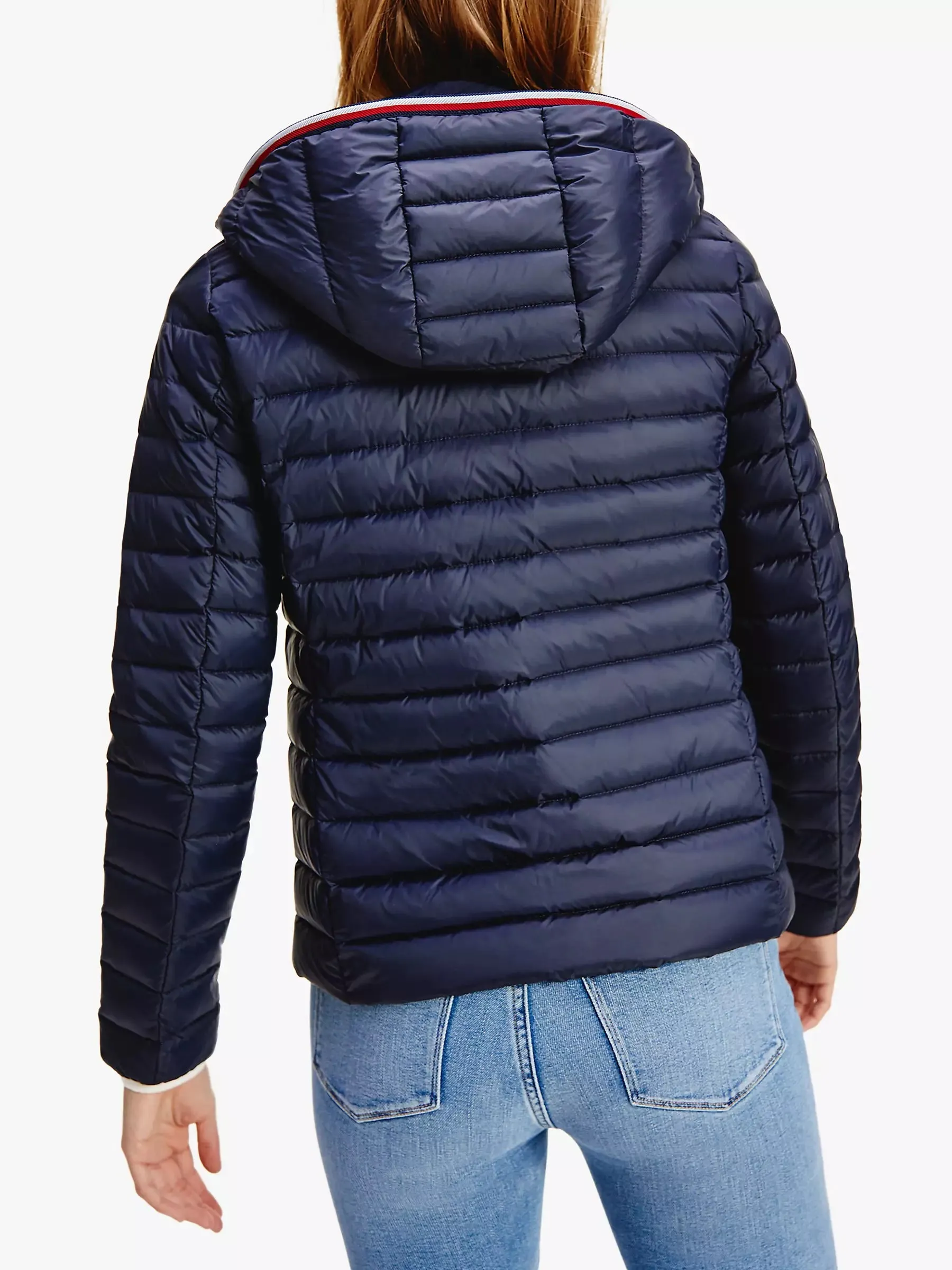 Essential Packable Jacket- Navy