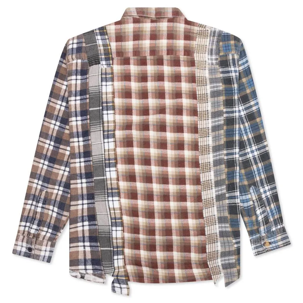 Flannel Shirt 7 Cuts Shirt - Assorted