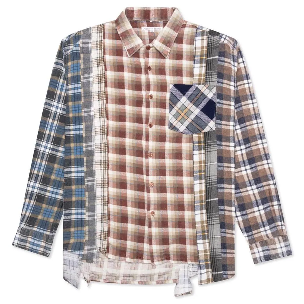 Flannel Shirt 7 Cuts Shirt - Assorted