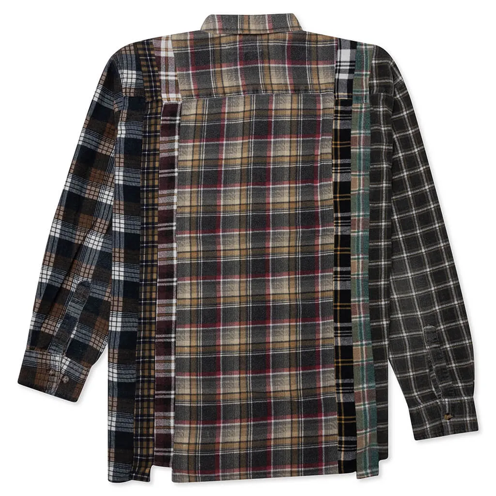 Flannel Shirt 7 Cuts Shirt - Assorted