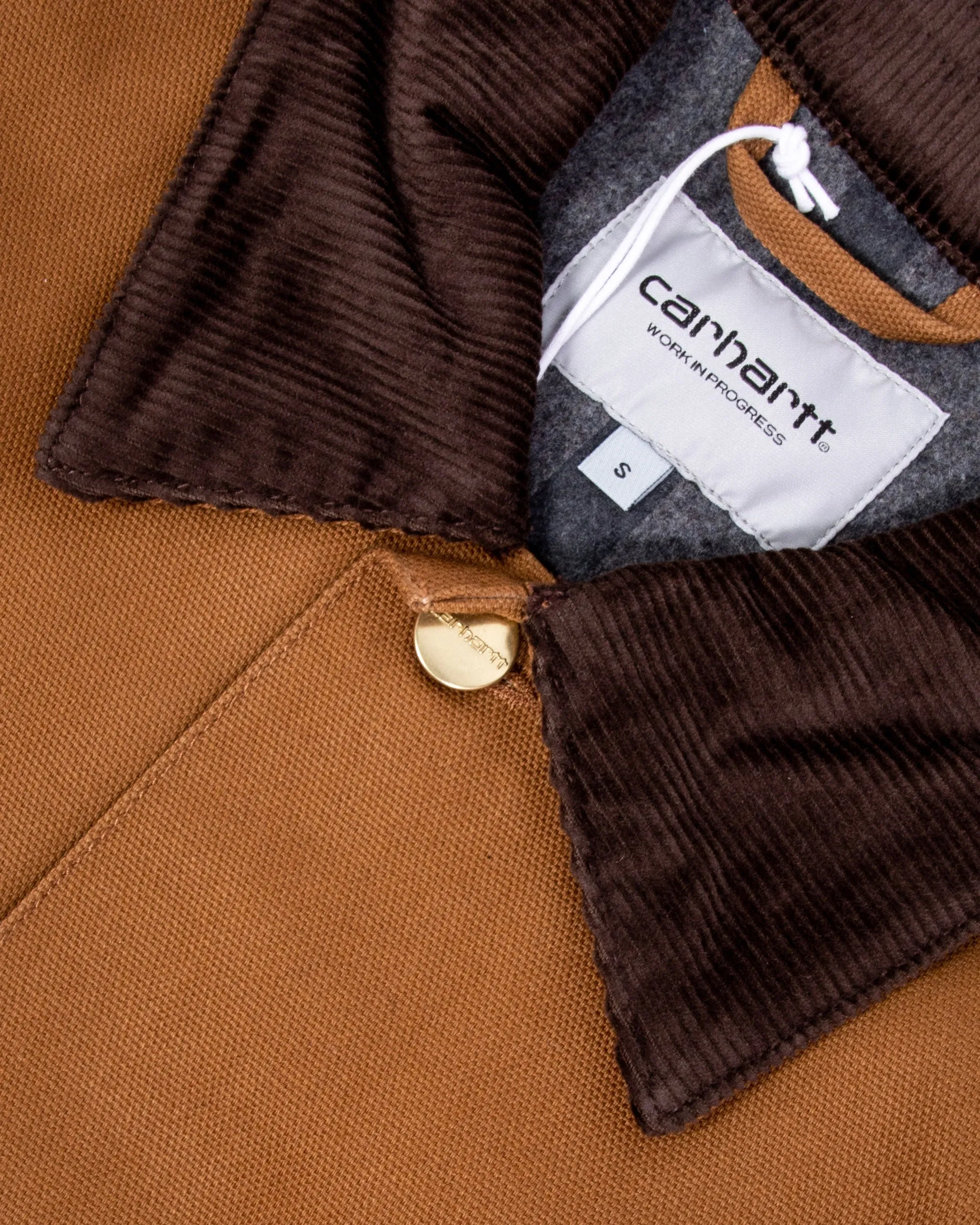 Giacca Uomo Carhartt Wip Michigan Coat Hamilton Brown