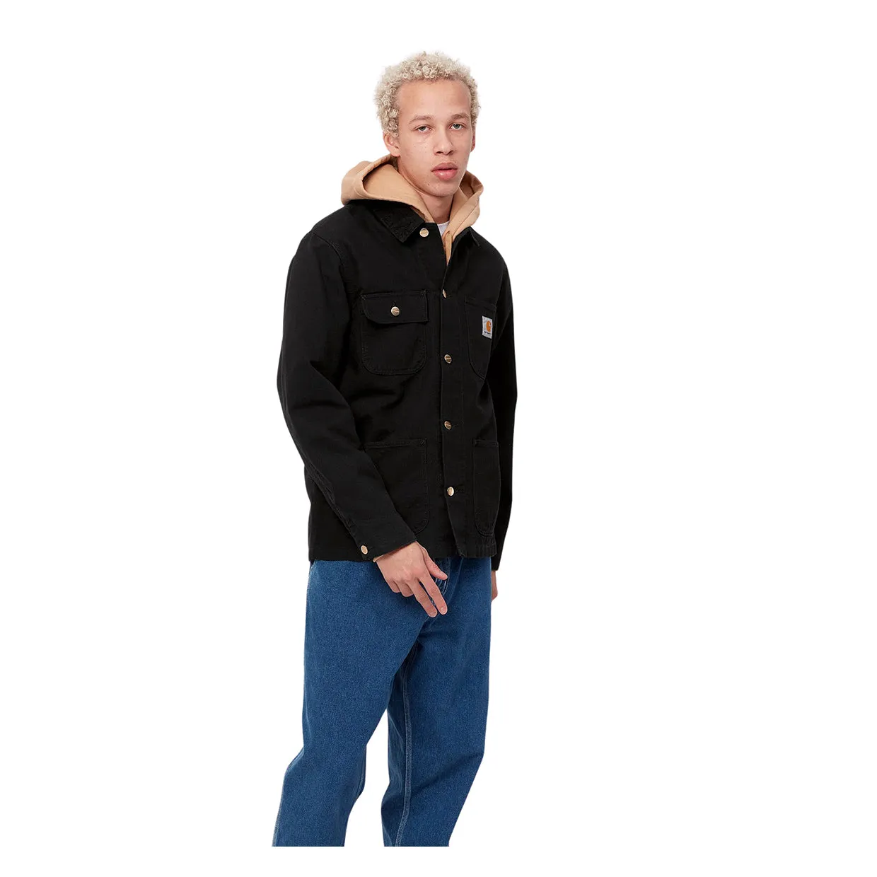 Giubbino Carhartt WIP  Michigan Coat (Summer) Nero