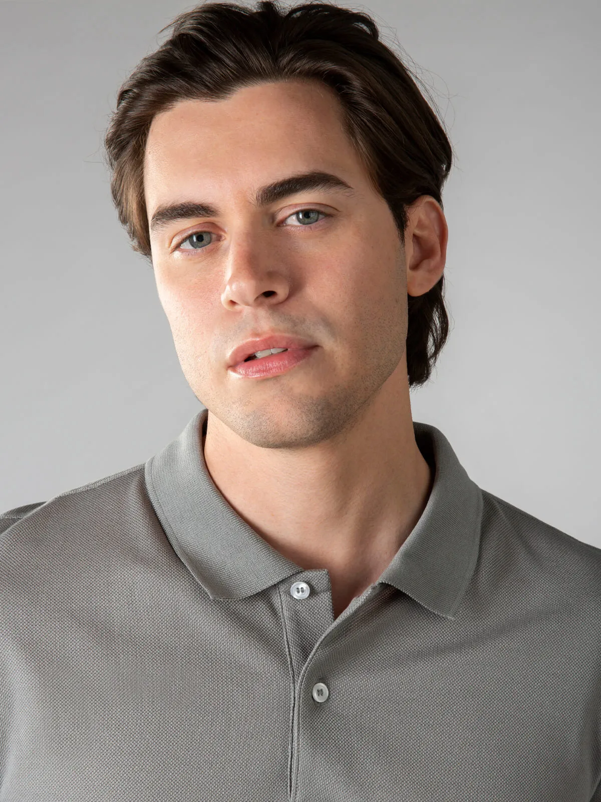 Grey Polo Shirt