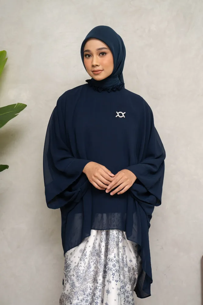 Hanna Tunic Set (Minor) Midnight Blue