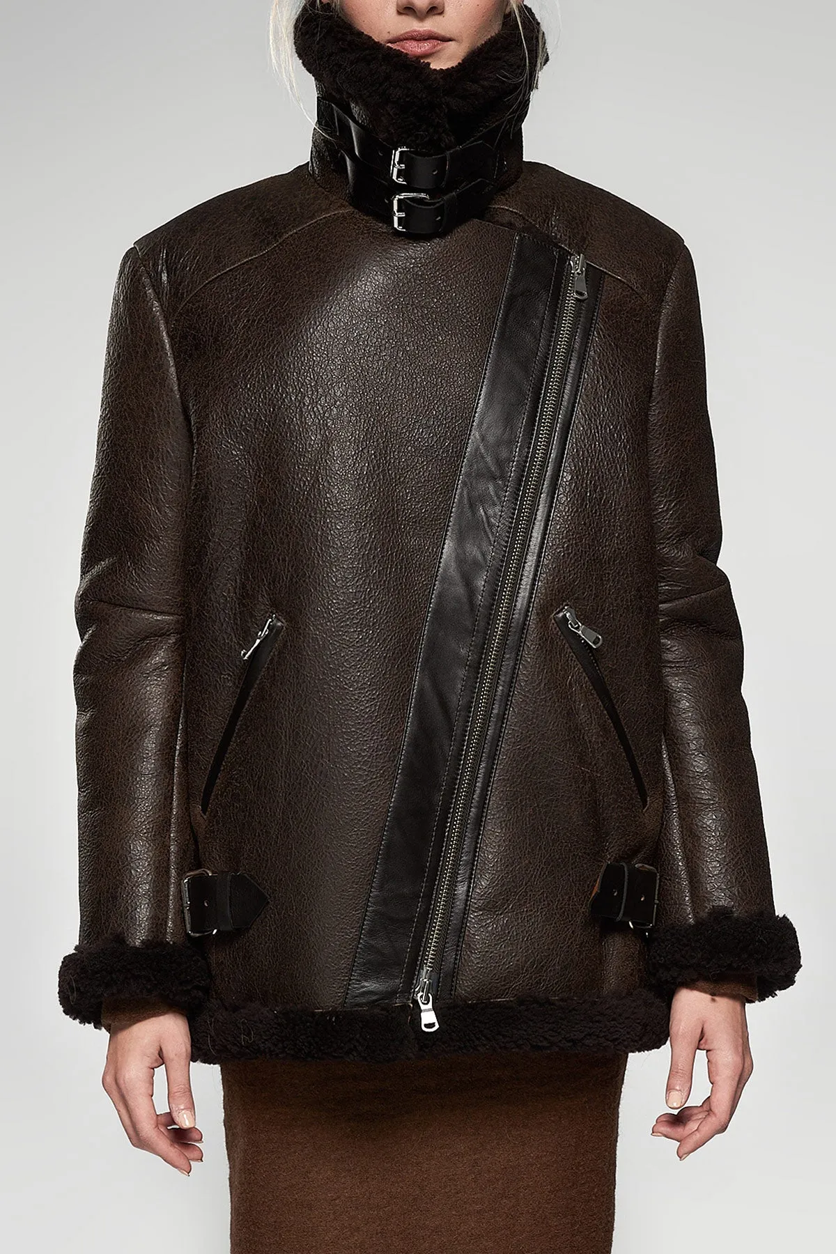 Harper - Shearling Coat