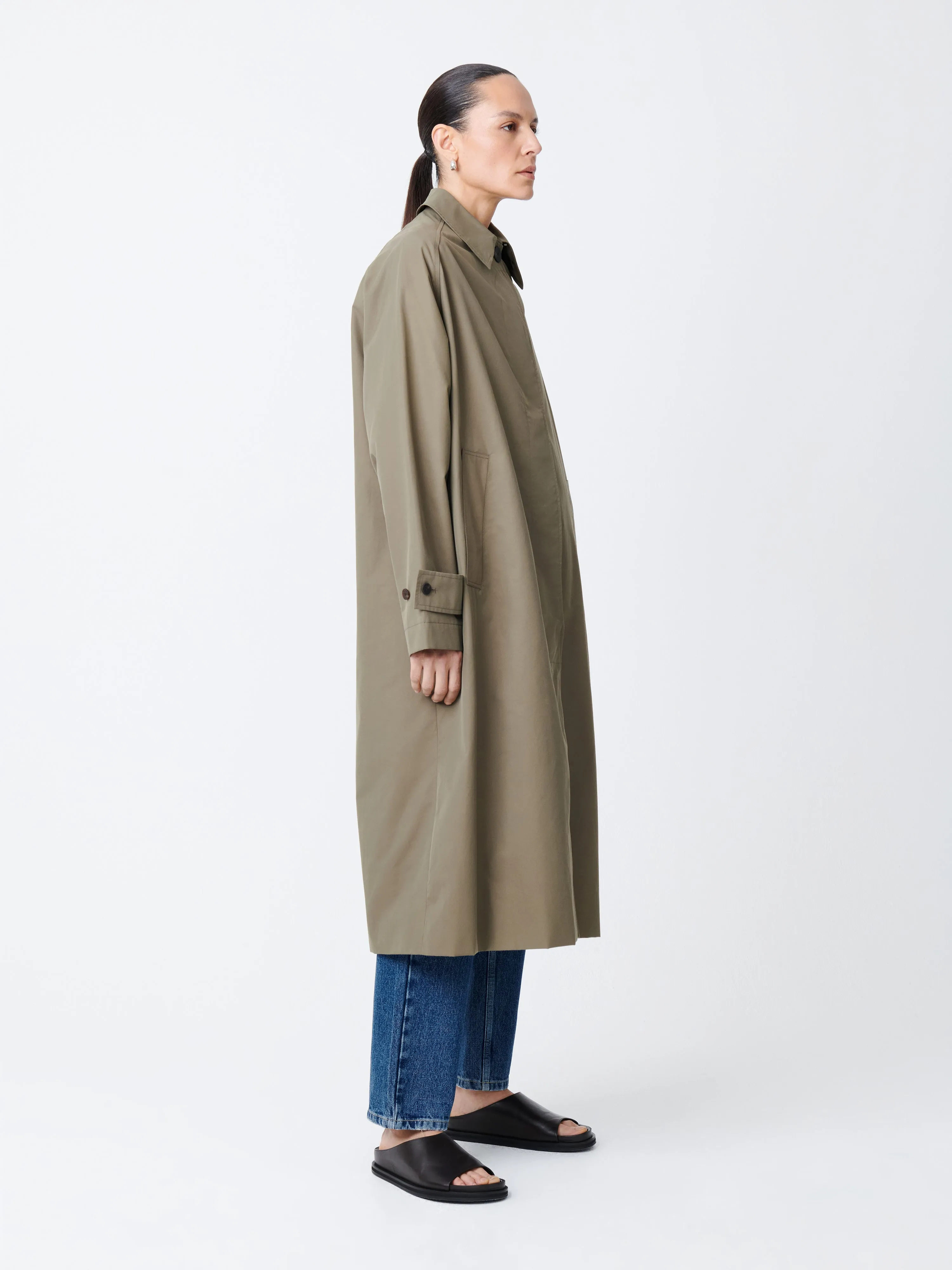 Holin Coat in Dark Dusk