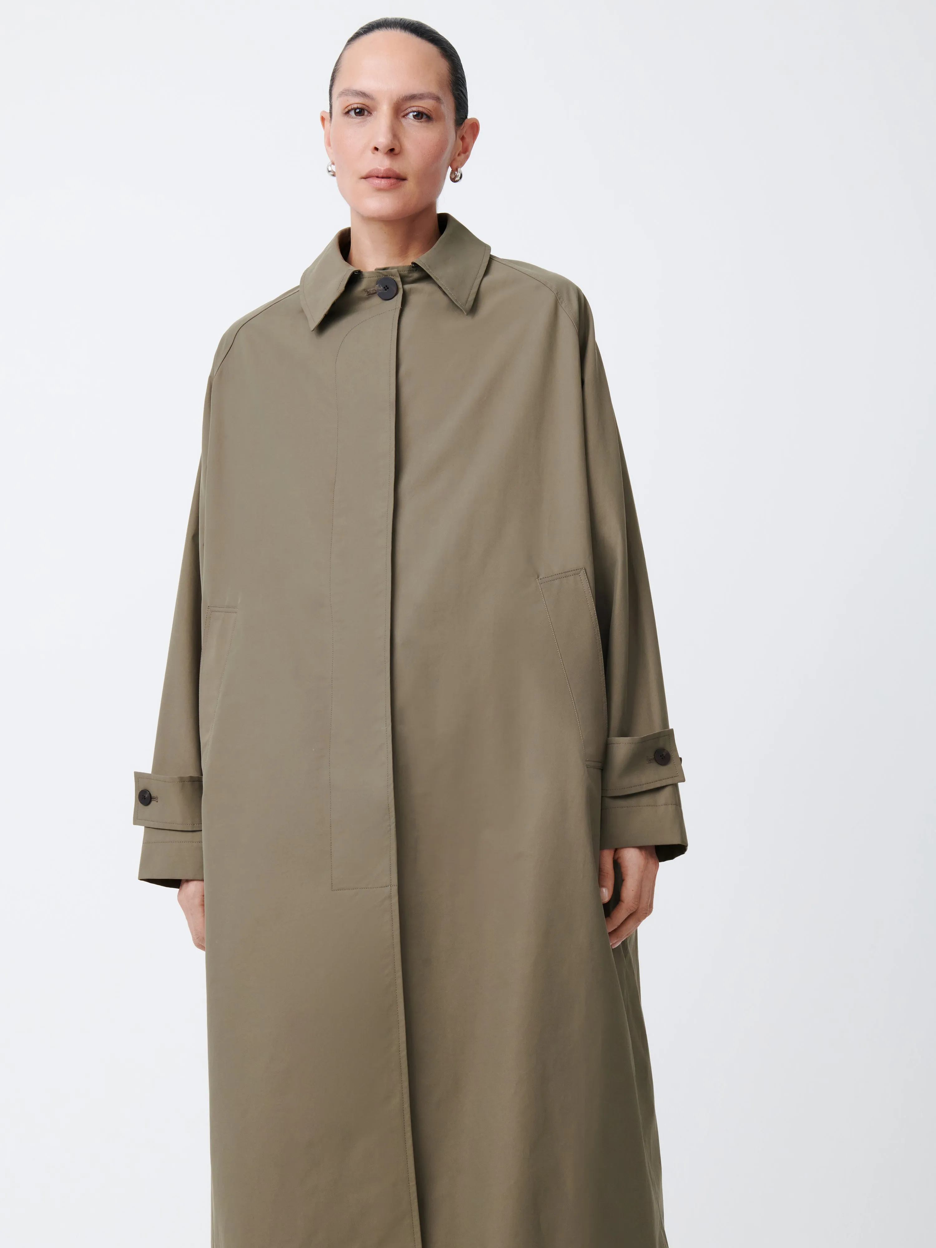 Holin Coat in Dark Dusk