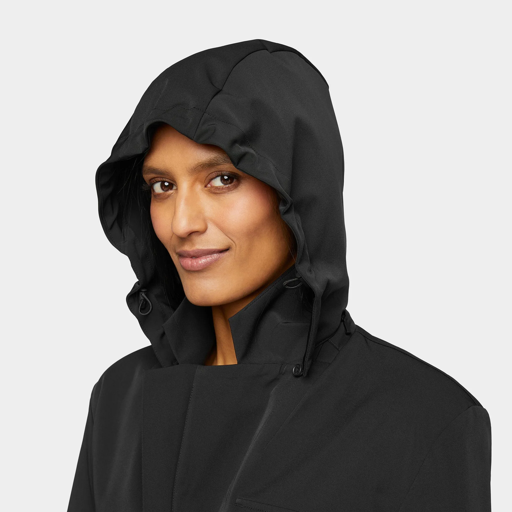 Hooded Tech Blazer