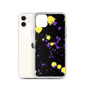 Intersex Paint Splash iPhone Case