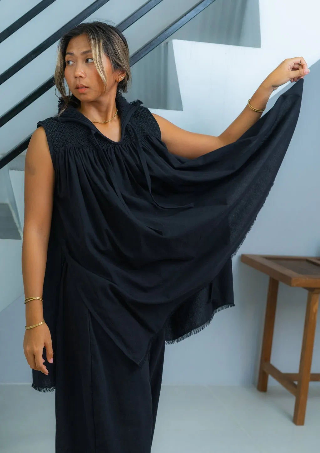 irulan tunic - black