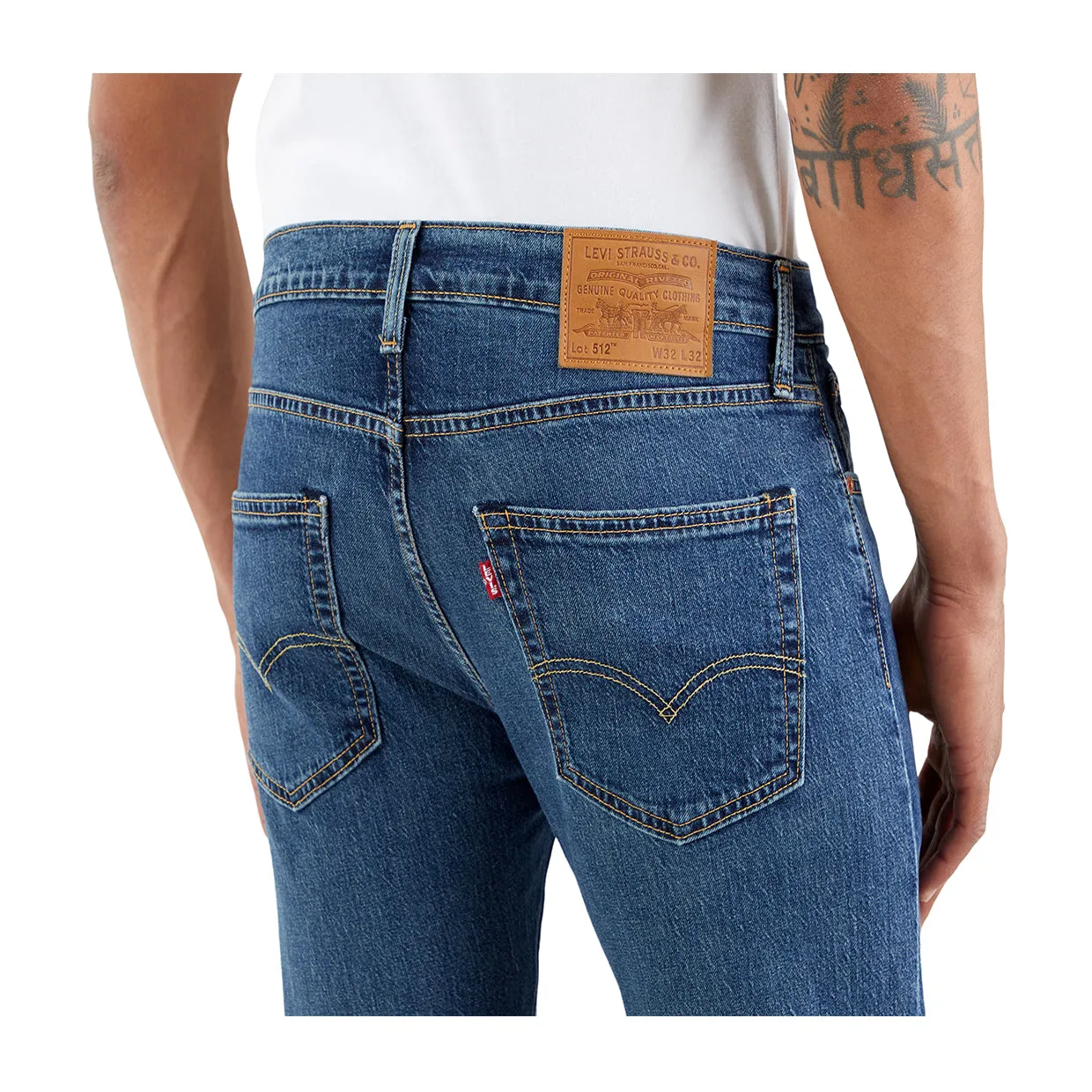 Jeans Levi's 512 Slim Taper Blu Whoop