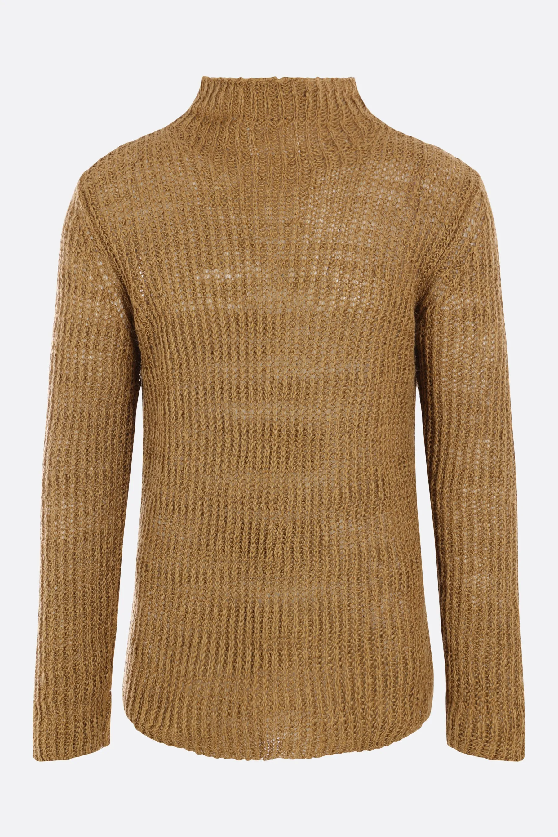 linen blend pullover