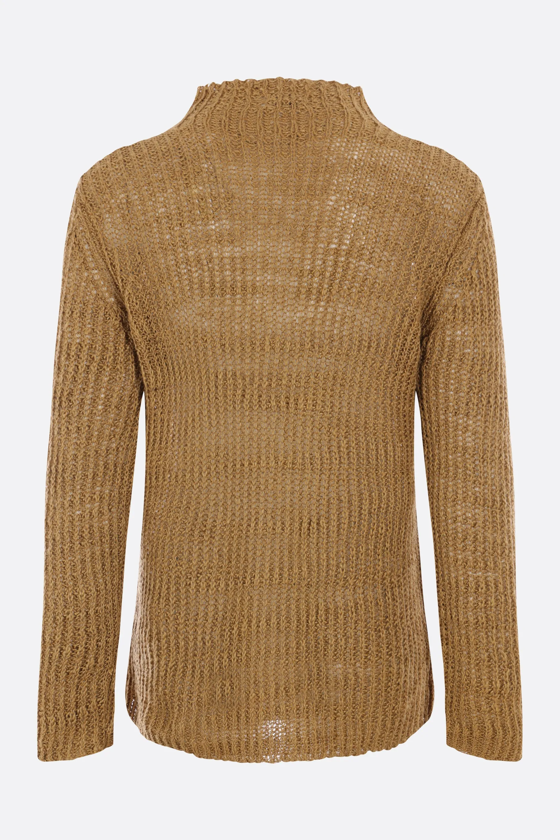 linen blend pullover