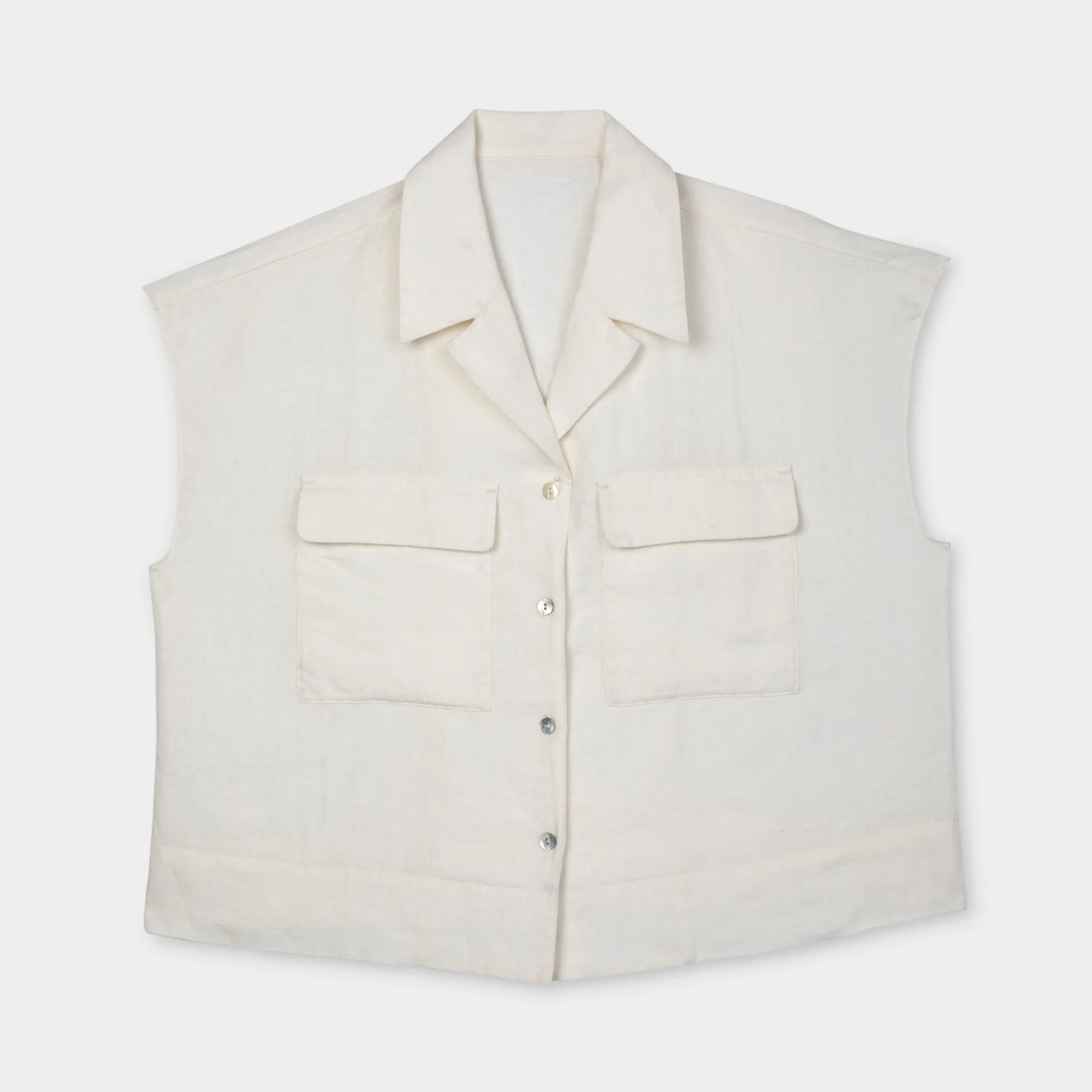 Linen Camp Shirt