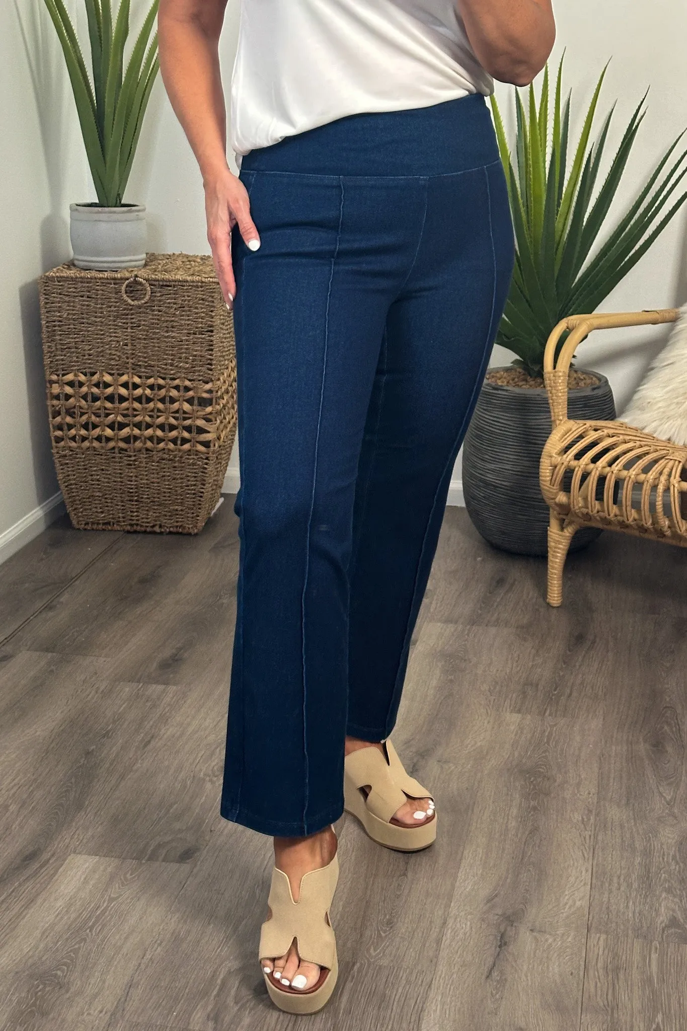 Liverpool Lena Stride Wide Leg Jeans : Bowers