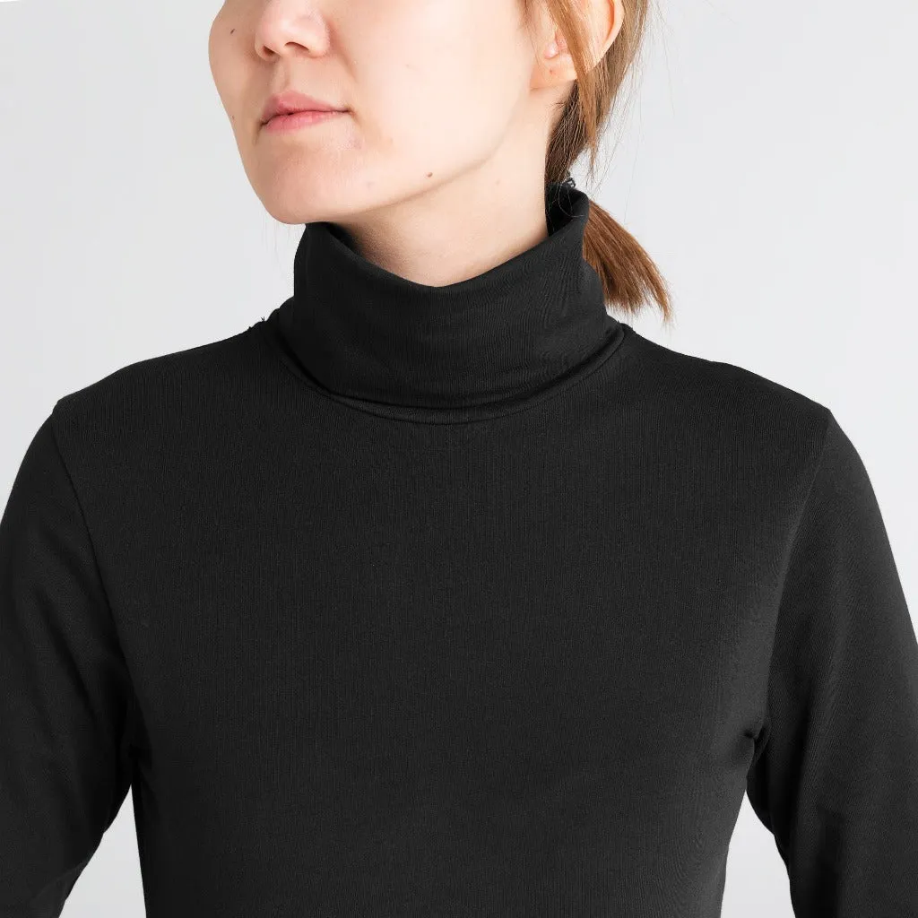 Long Sleeve Turtleneck | Black