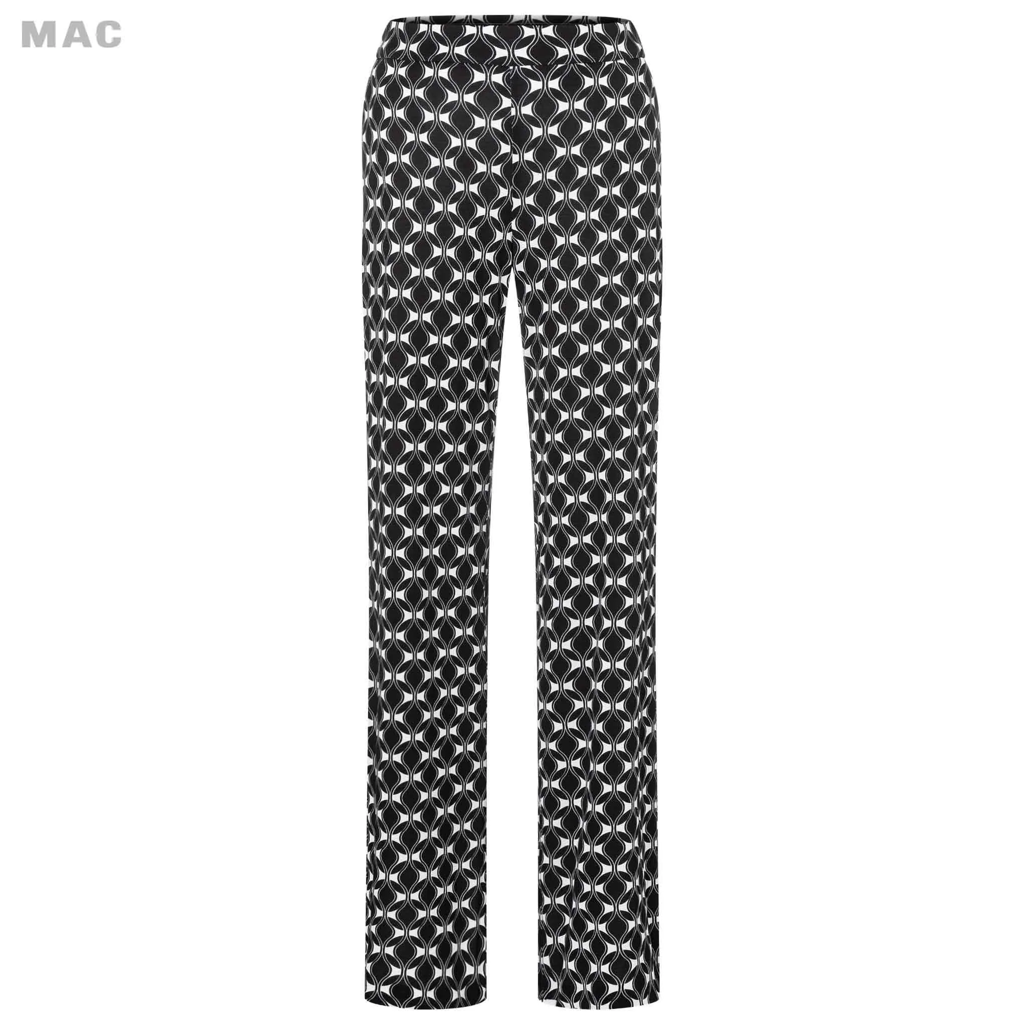 Mac Jeans Chiara Jersey Print Round