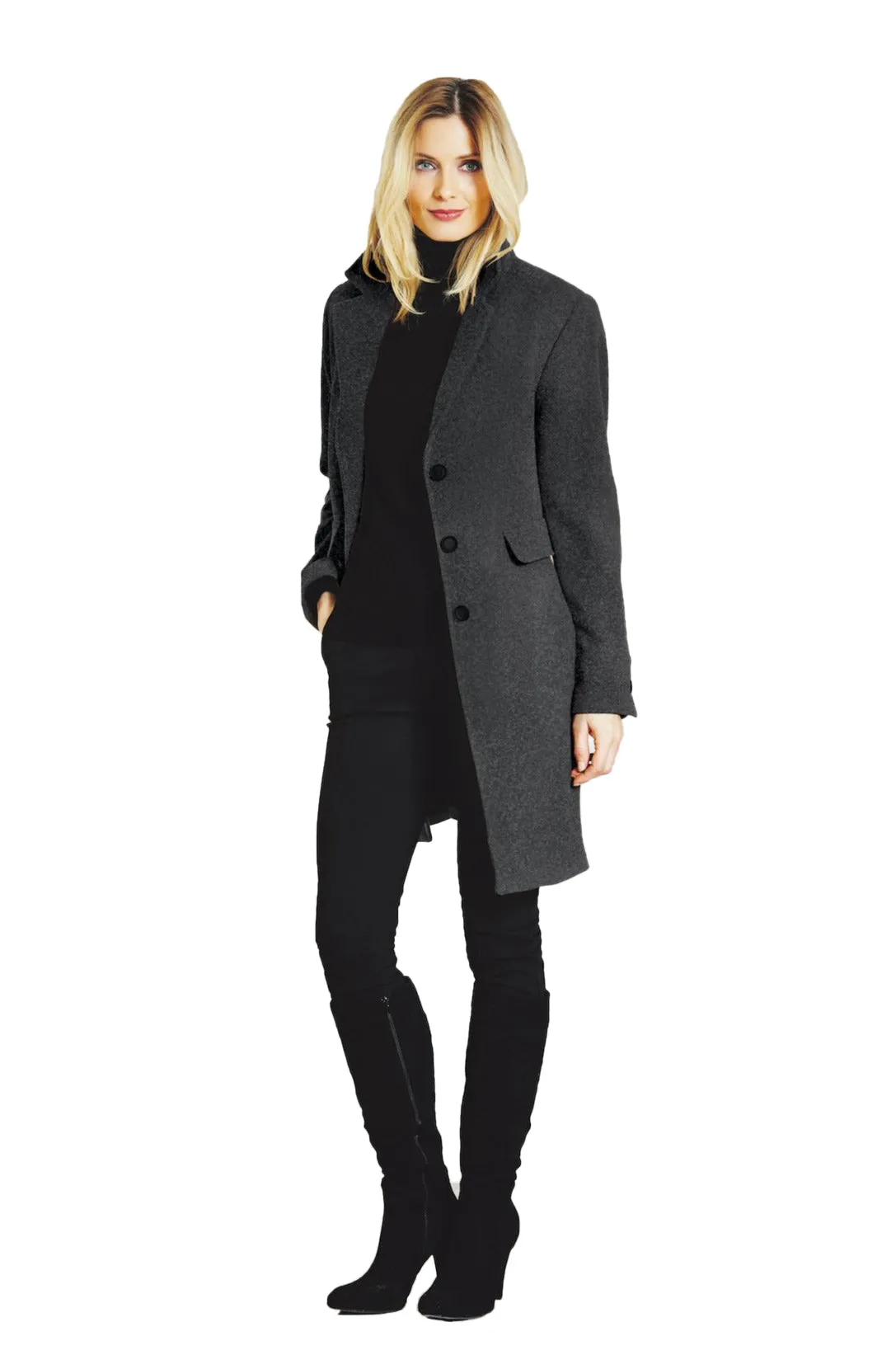 MAUDE Wool & Cashmere Coat 3732